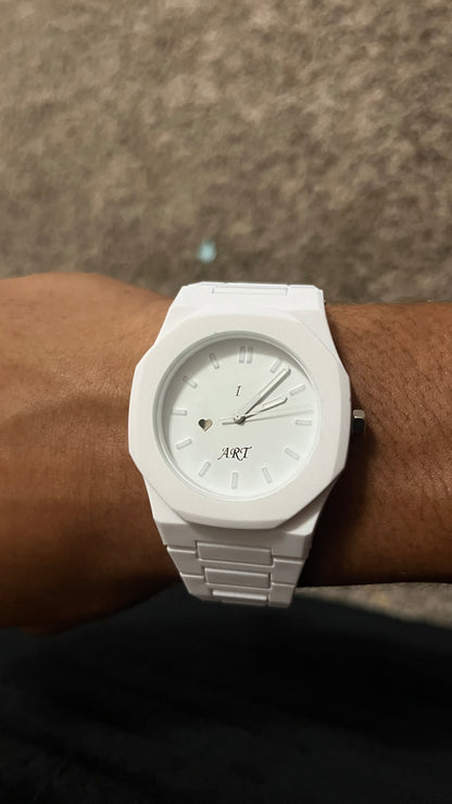 Pearl White GEV watch
